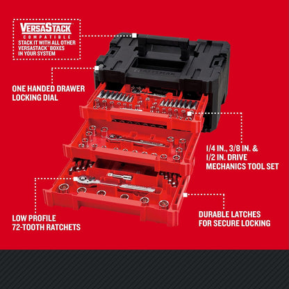 CRAFTSMAN Mekanikerværktøjssæt SAE/Metrisk VERSASTACK CMMT45306