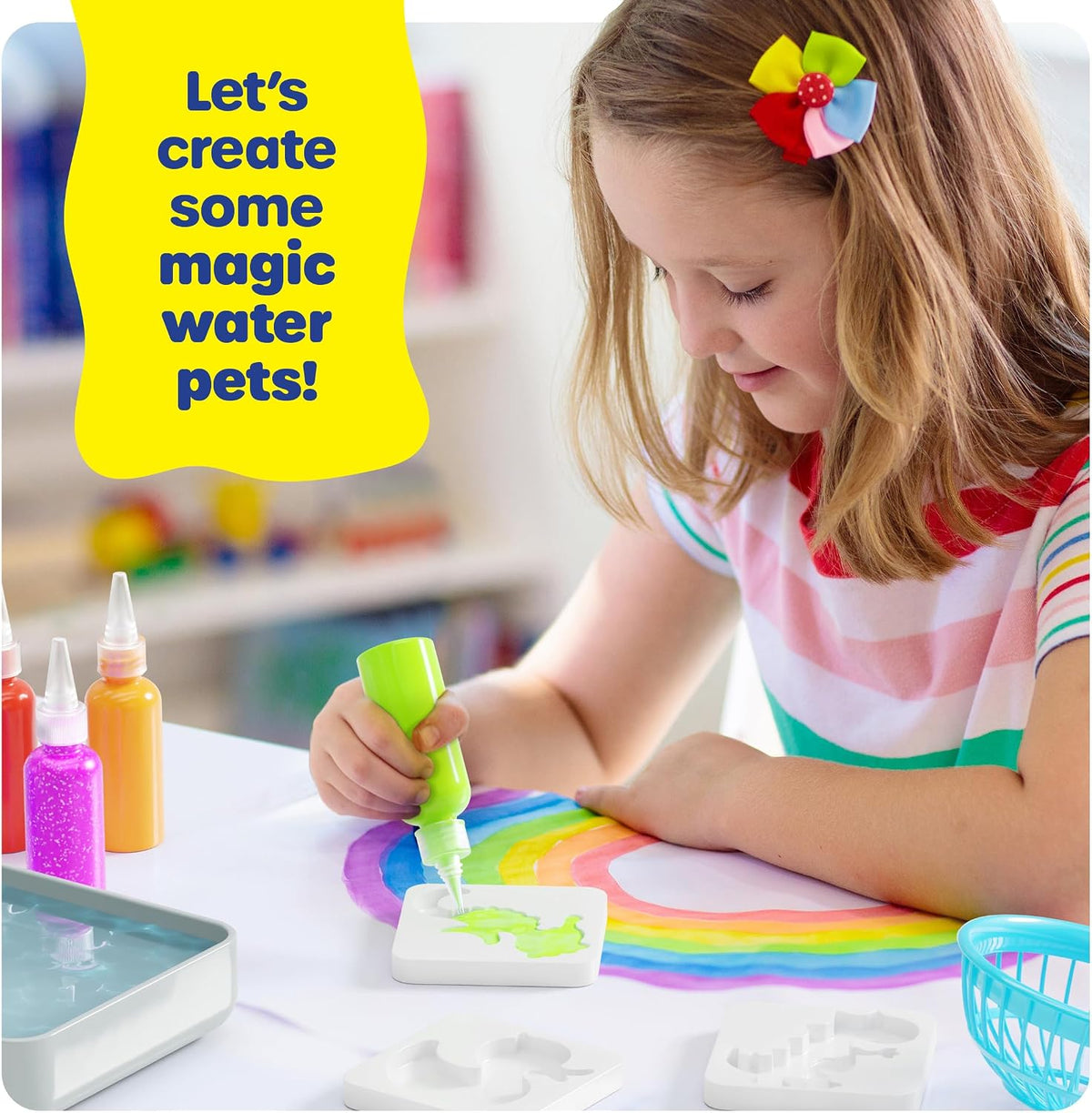 Dan&Darci Magic Gel Water Pets Sæt Squishy Maker DD-124