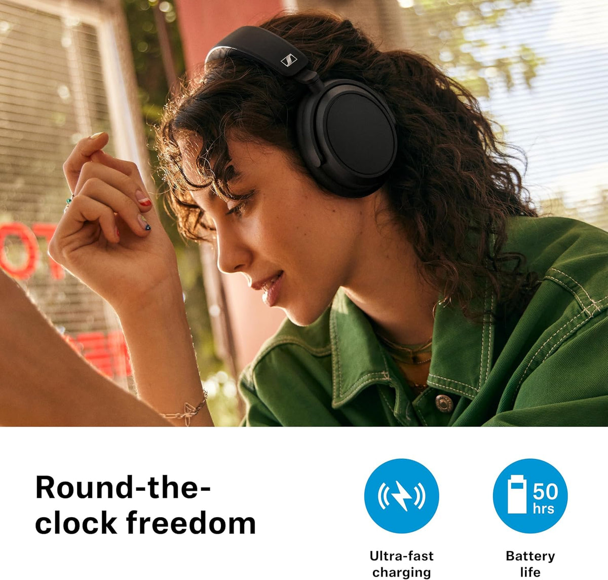 Sennheiser ACCENTUM Plus Trådløse Over-Ear Hovedtelefoner 700176