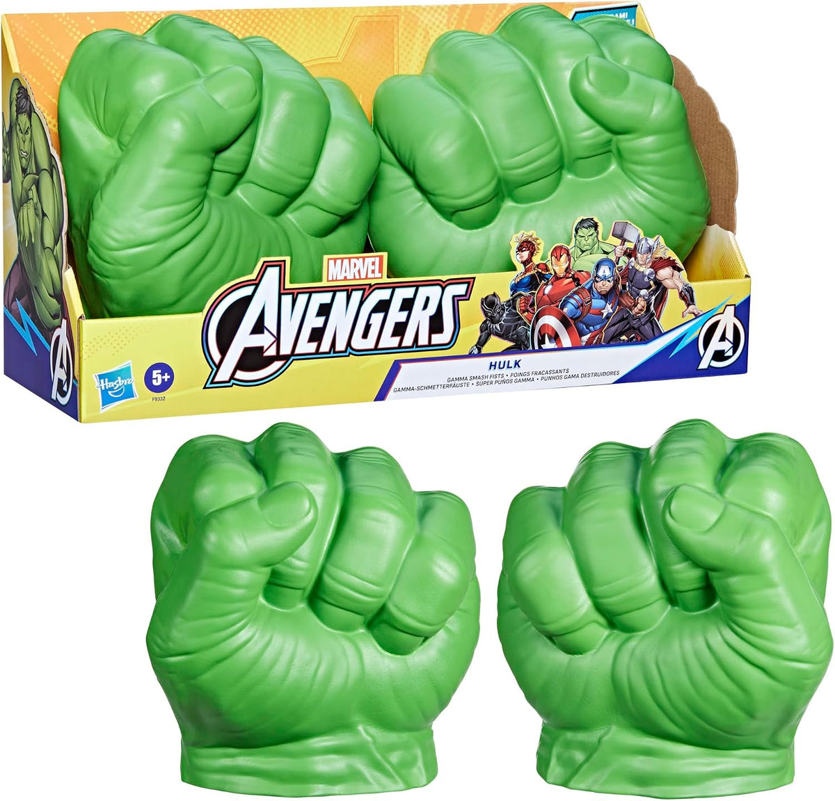 Marvel Avengers Hulk Gamma Smash Fists Skumnæver F9332