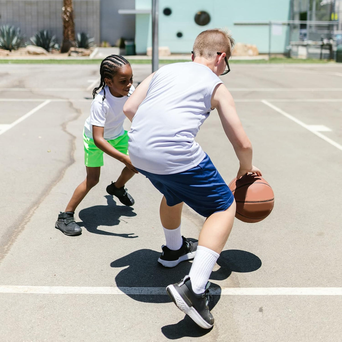 BALENNZ Drenge Basketball Sportsshorts Hurtigtørrende 2NHDK5AL-0