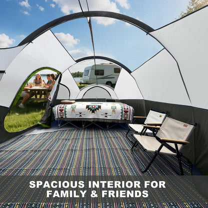 CAMPROS CP Camping Telt 8 Personer CP-140972