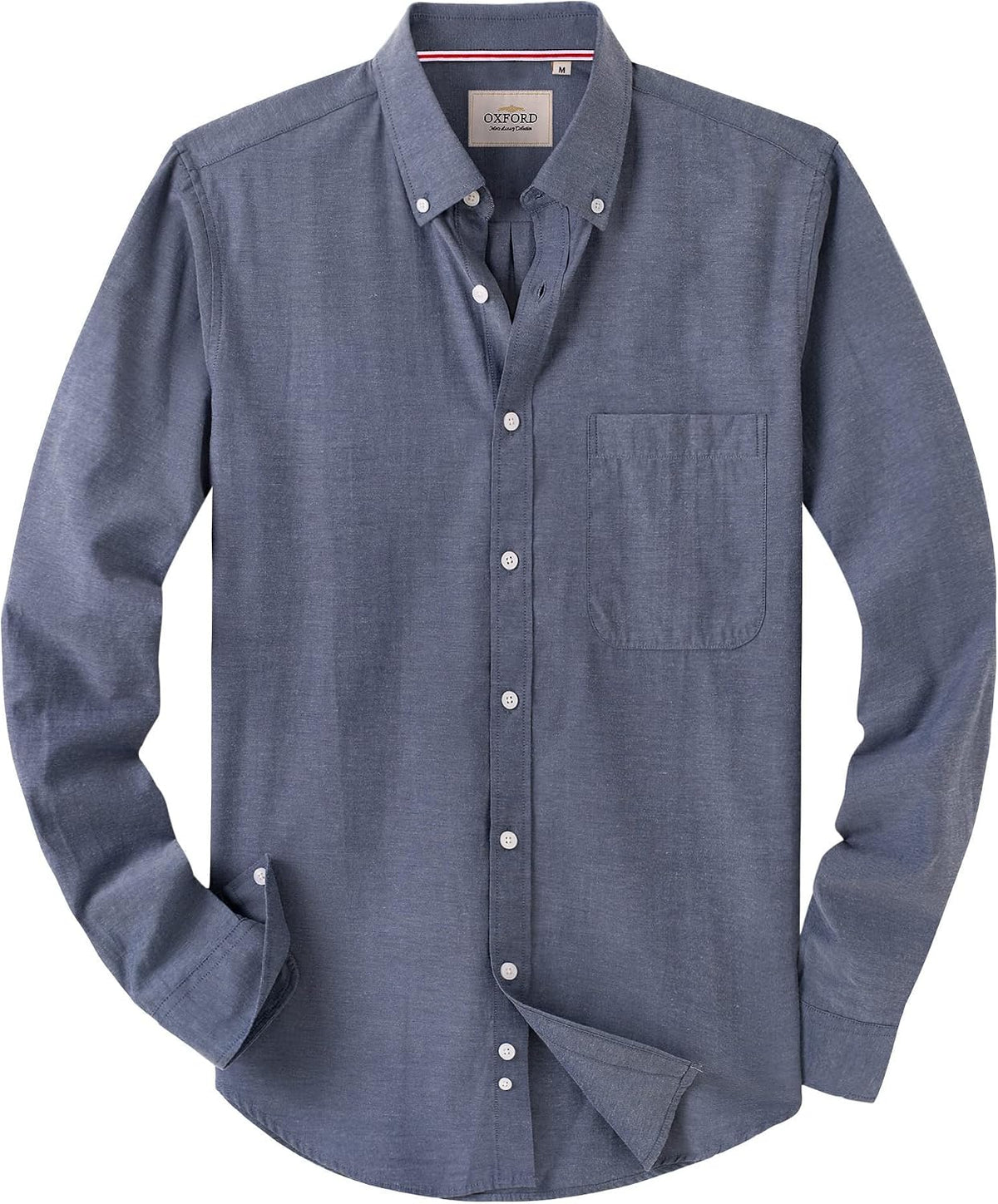 Alimens & Gentle Herre Skjorte Oxford Langærmet Ag H Classic-66