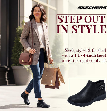 Skechers Dame Ankelstøvler Lovely Vibe Moonlight 158953-CHOC 900