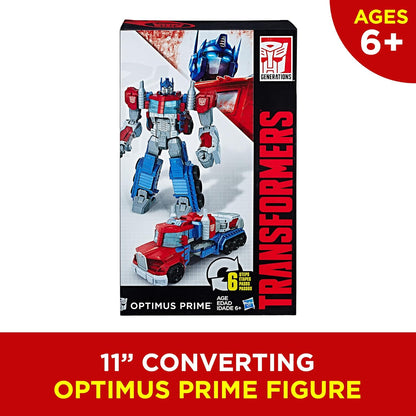 Transformers Cyber Commander Series Optimus Prime Actionfigur 27,9 cm