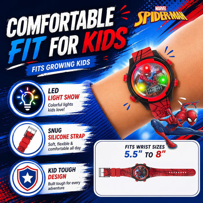 Accutime Marvel Spider-Man Børneur Digitalt Display