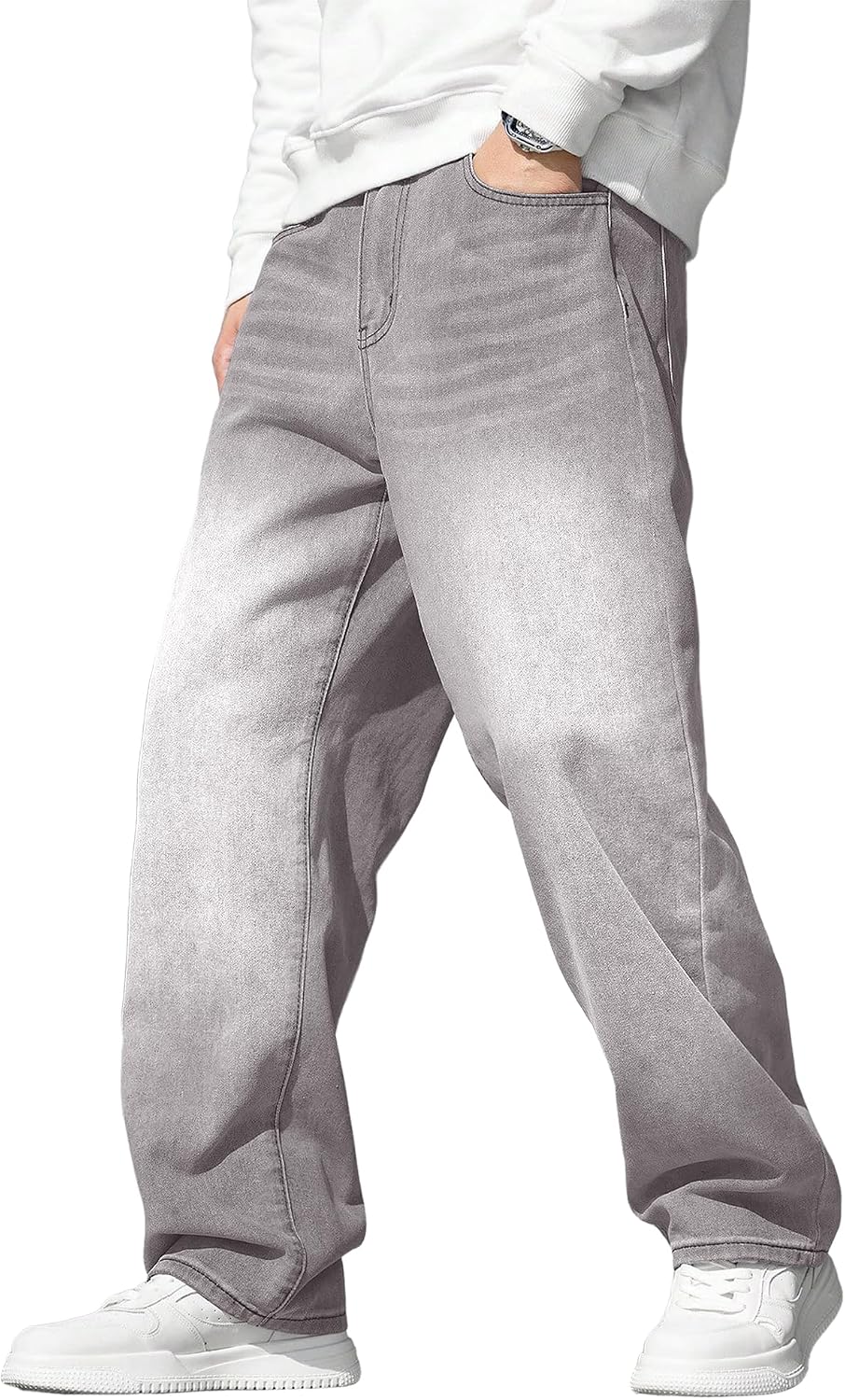 JMIERR Herre Jeans Baggy Wide Leg Y2K