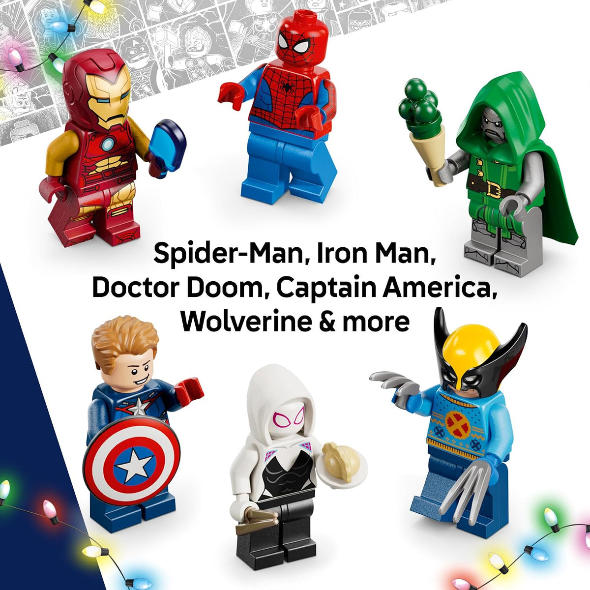 LEGO Marvel Julekalender 2026 Byggesæt 76340