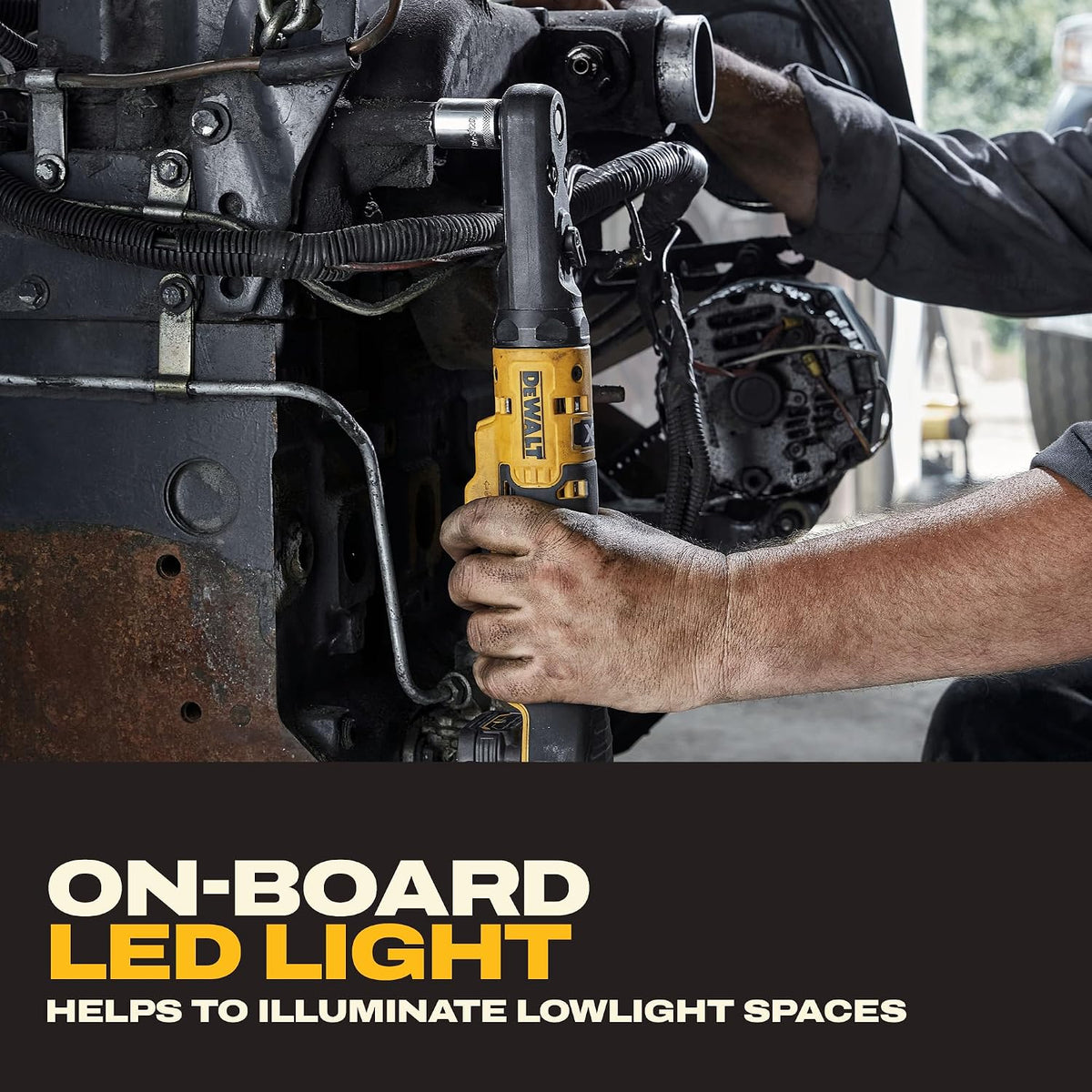 DEWALT XR Skraldenøgle Kulfri 3/8" Og 1/2" 20V MAX DCF510B