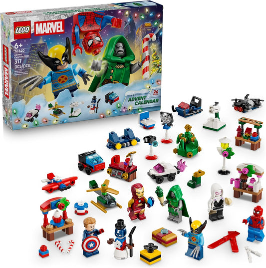 LEGO Marvel Julekalender 2026 Byggesæt 76340