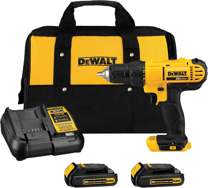 DEWALT 20V MAX Boremaskine XR 2 Hastigheder DCD771C2