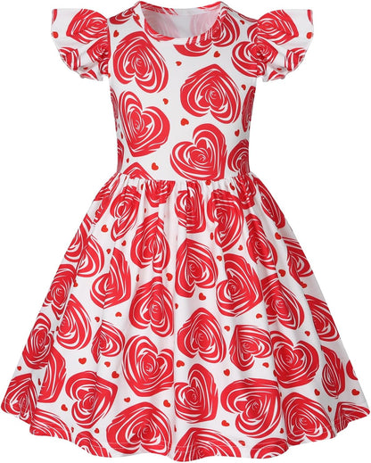 WonderBabe Piger Kjole A-Line Midi Casual
