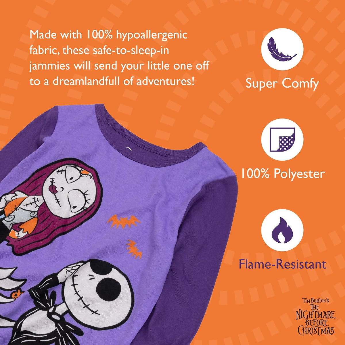 Disney Unisex Børn Nattøj Sæt Bomuld 2-Pak 21NB109GLLDZ