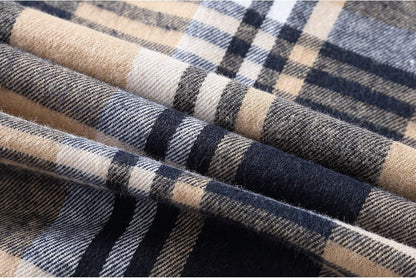 ZITY Herre Skjorte Flannel Hoodie Casual Langærmet
