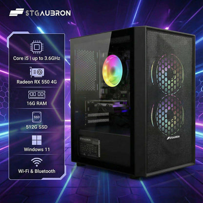 STGAubron Gaming PC Intel Core i5