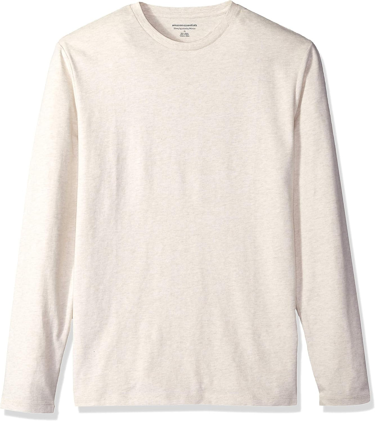 Amazon Essentials Herre T-Shirt Langærmet Slim-Fit Bomuld MAE45005SP18