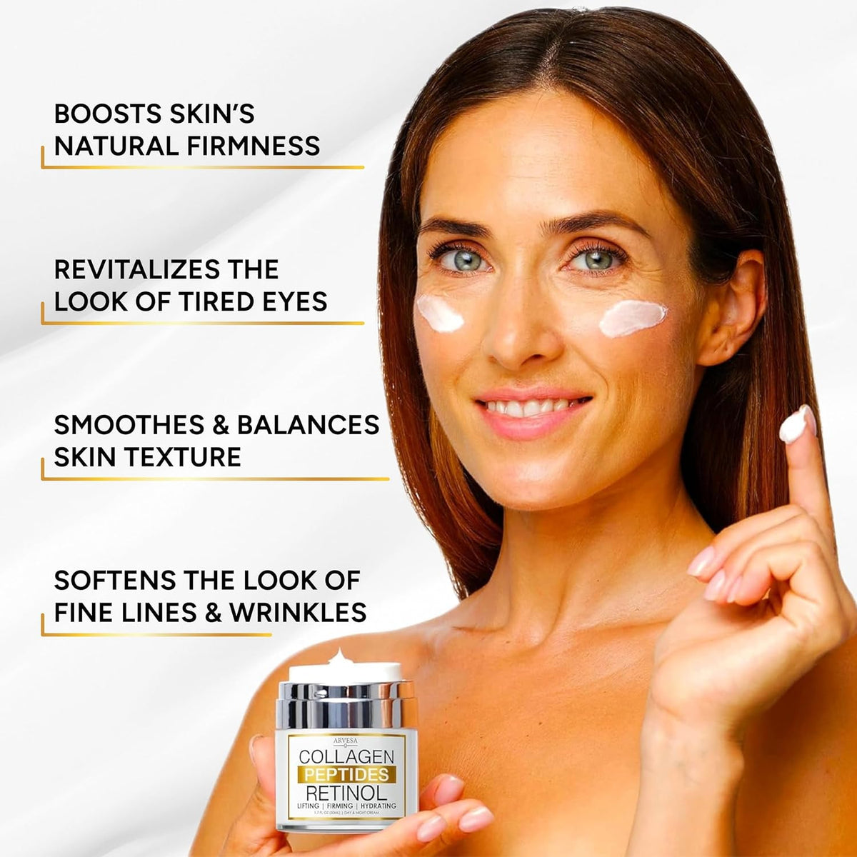 Arvesa Retinol Cream Ansigtscreme Fugtighedscreme 50ml CLG
