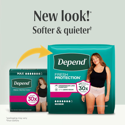 Depend Fresh Protection Inkontinensunderbukser til Kvinder