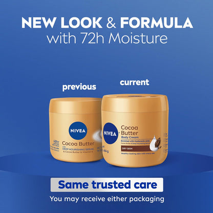 NIVEA Cocoa Butter Body Cream Kropscreme 473ml 072140021399