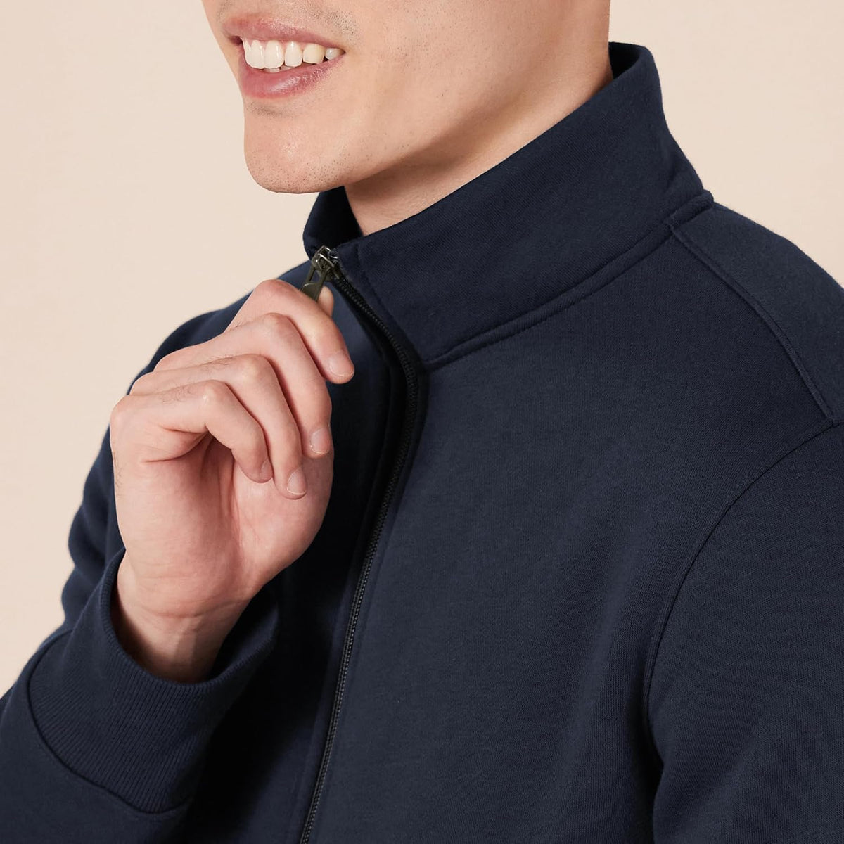 Amazon Essentials Herre Sweatshirt Full-Zip Fleece Mock Neck AE1897988