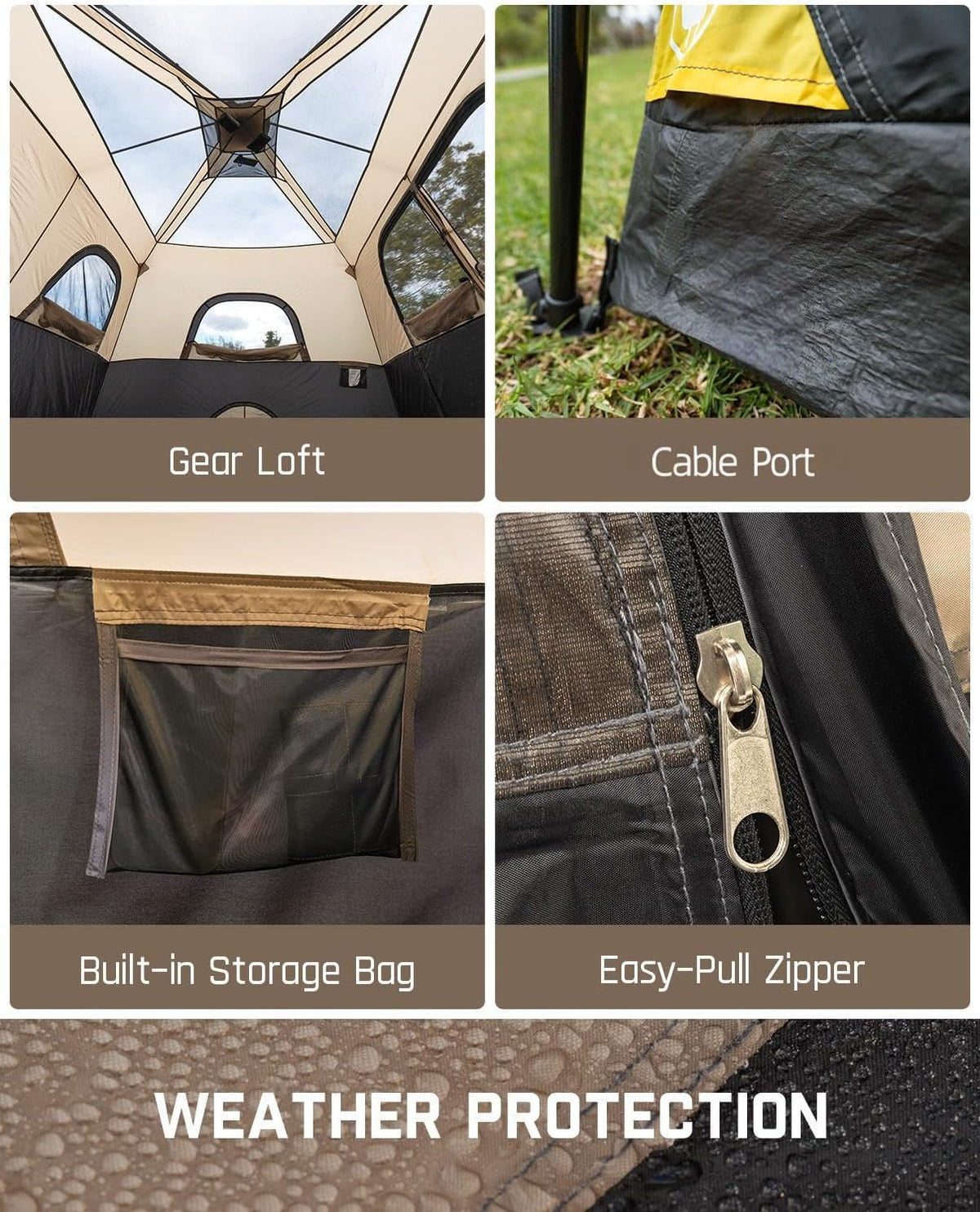FanttikOutdoor Camping Telt Zeta C10 Pro