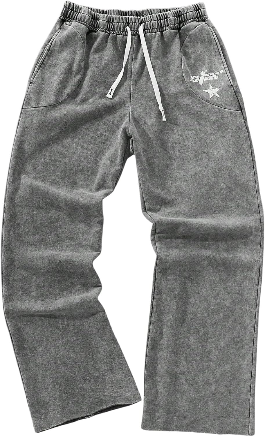 SOLY HUX Herre Træningsbukser Y2K Baggy Casual