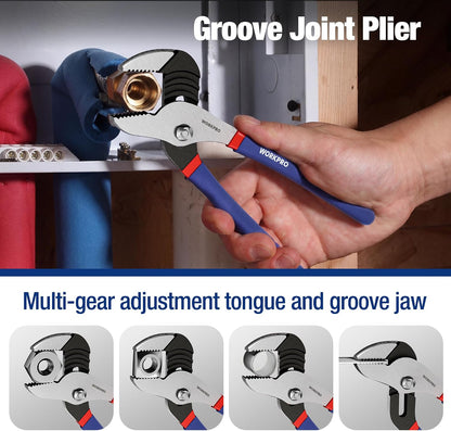 WORKPRO Tangsæt Ergonomisk Greb 7 Dele W001306A