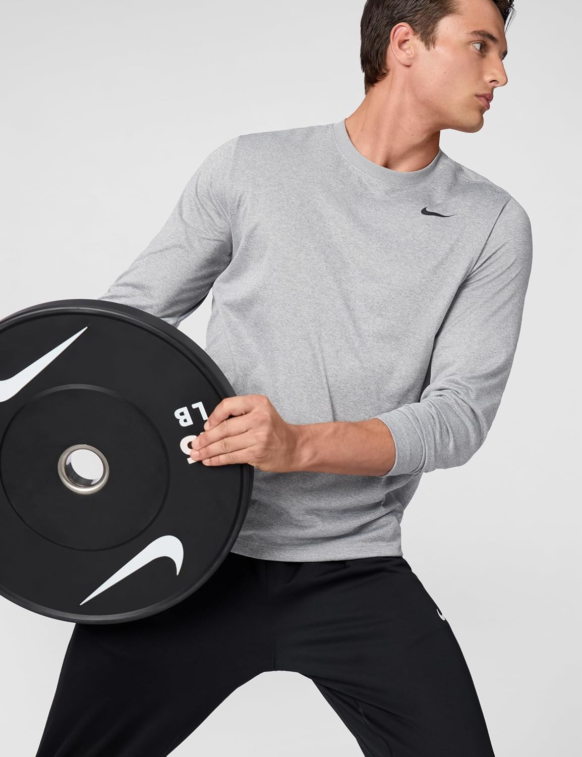 Nike Herre T-shirt Dri-FIT Legend Fitness Langærmet