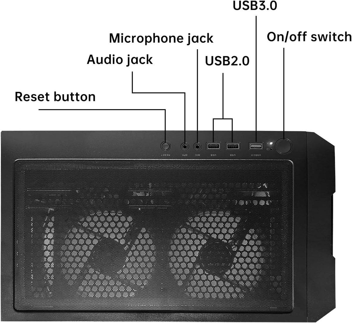 ZYNEEX S5 Gaming PC AMD Ryzen 5 5500