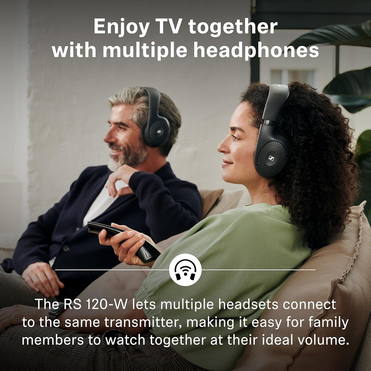 Sennheiser Trådløse On-Ear Høretelefoner RS 120-W 700171