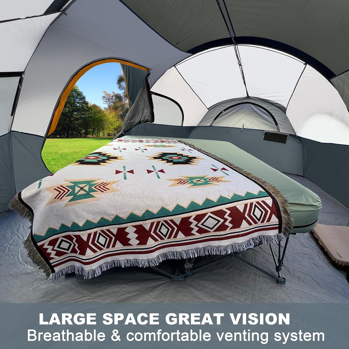 CAMPROS CP Camping Telt 8 Personer CP-140972