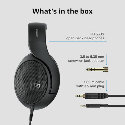Sennheiser HD 560S Kablede Over-Ear Hovedtelefoner HD 560S