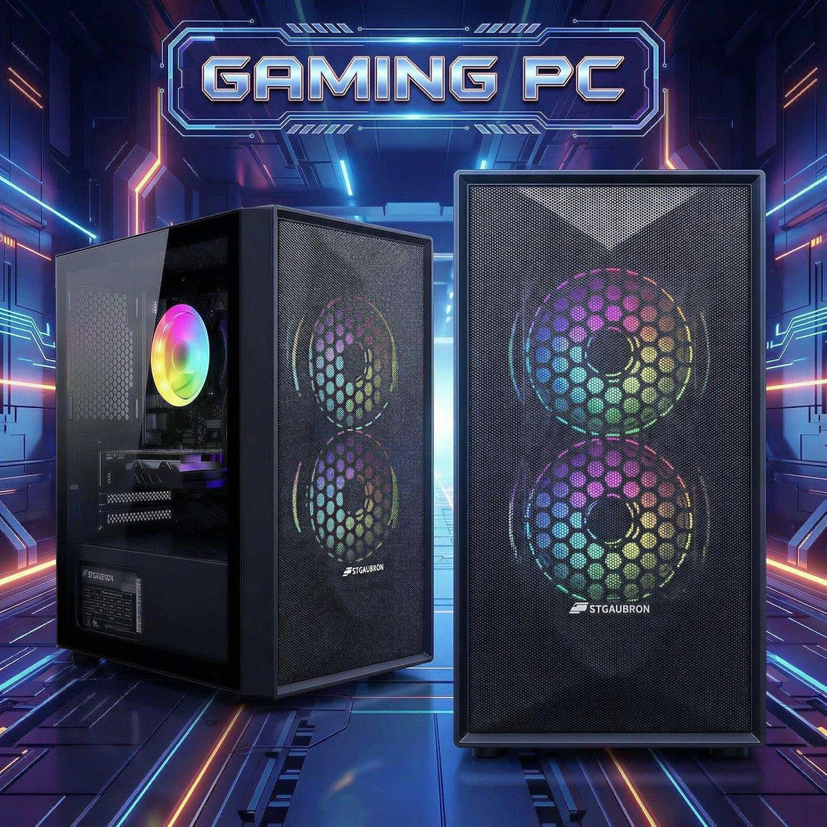 STGAubron Gaming PC Intel Core i5