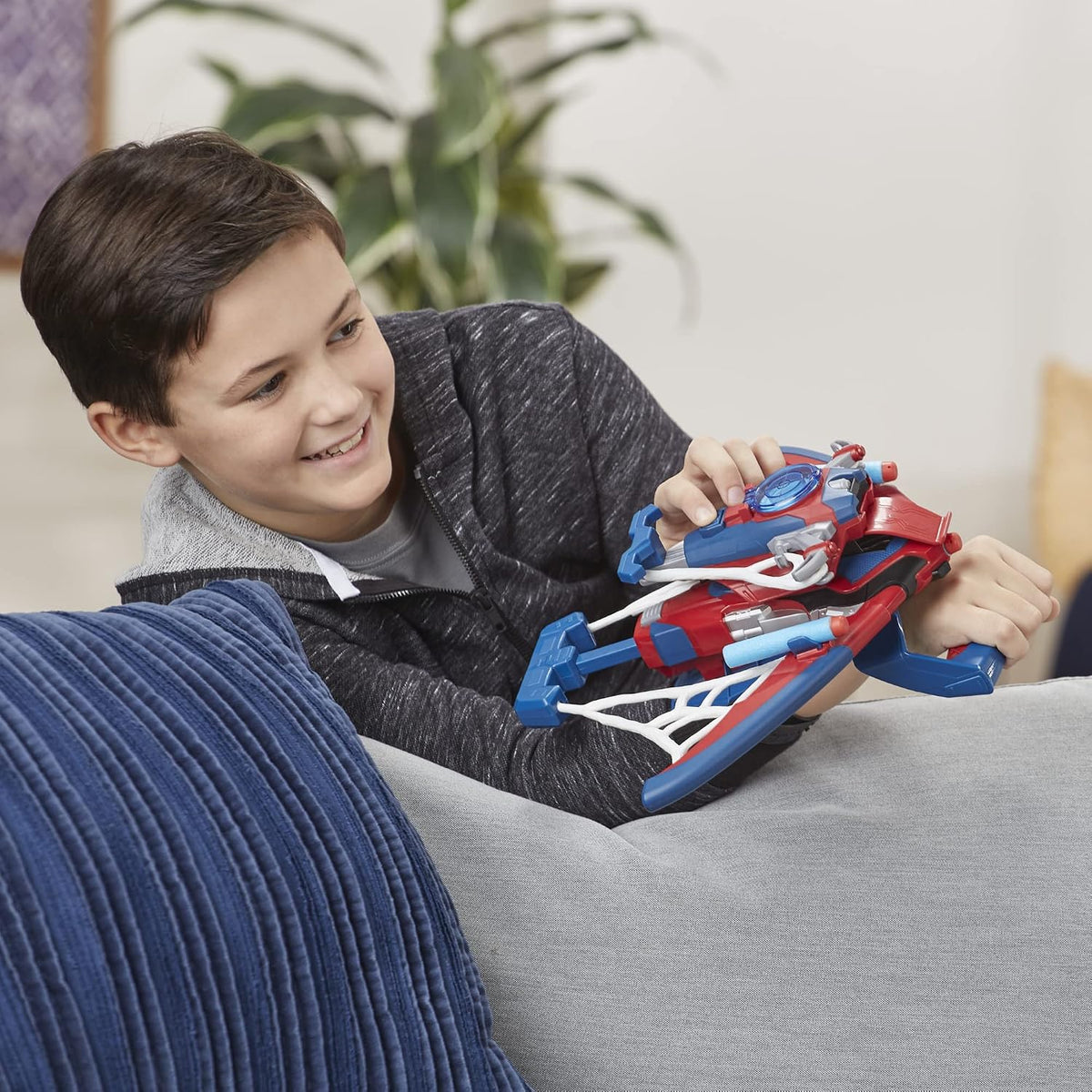 Marvel Spider-Man Web Shots Spiderbolt NERF Blaster