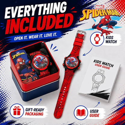 Accutime Marvel Spider-Man Børneur Digitalt Display