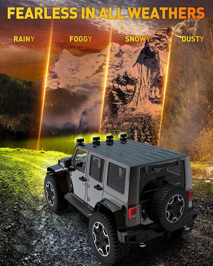 NAOEVO Gul LED Light Bar 17.8 cm 2 Stk. 240W