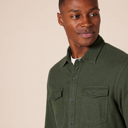 Amazon Essentials Herre Flannelskjorte Slim-Fit MAE25002FL18