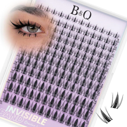 B&Qaugen Fairy Lash Clusters Kunstige Øjenvipper til Kvinder