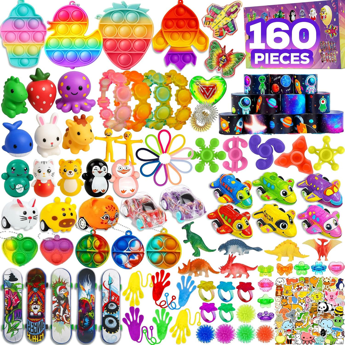 Fidget Sensorisk Legetøjssæt 160 Dele Multi-Fidget3