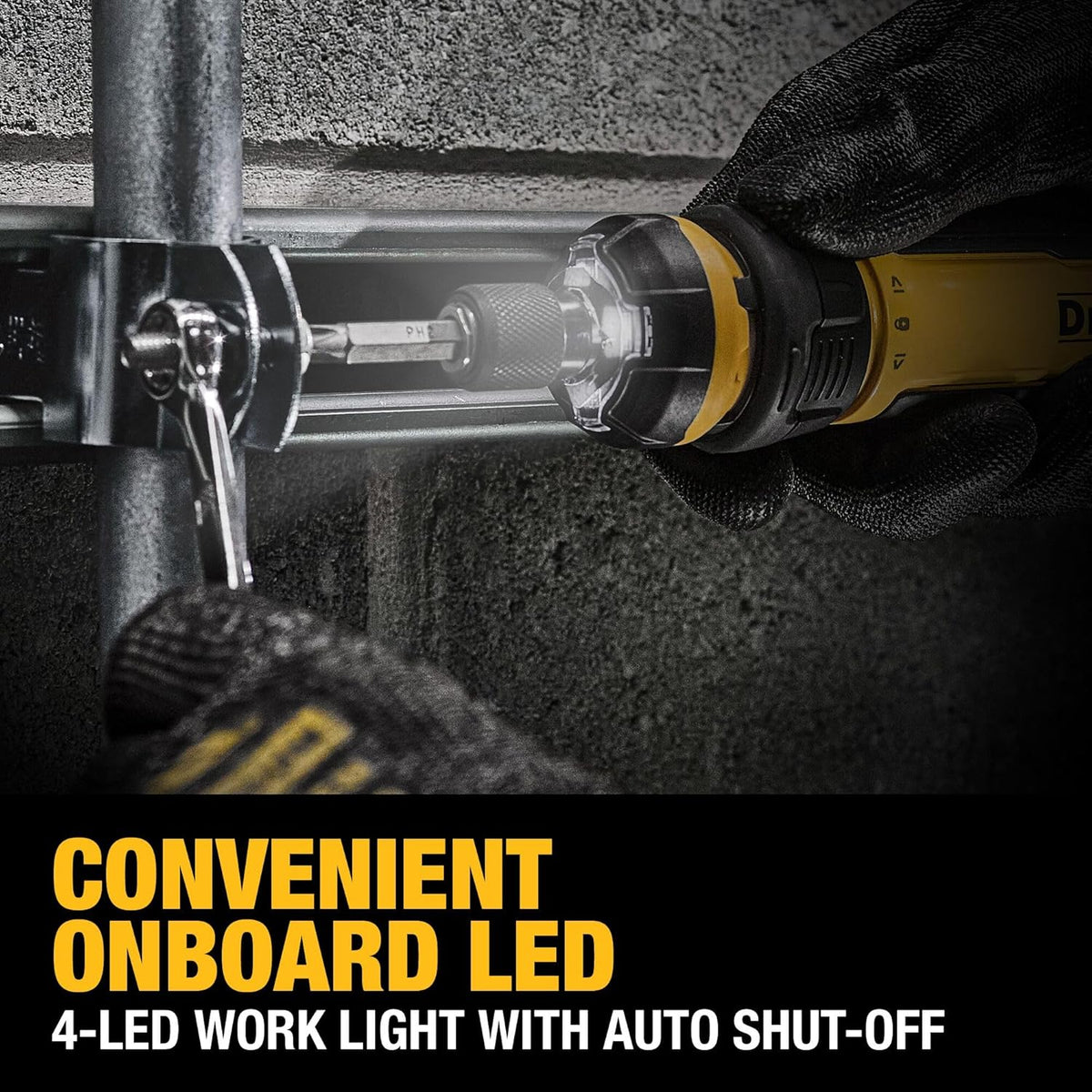 DEWALT Batteridrevet Skruetrækker 4V med 12 Bits DWHT66719