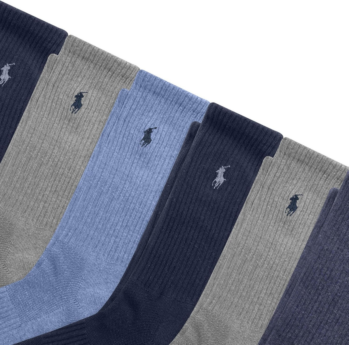 POLO RALPH LAUREN Herre Strømper Athletic Cotton 6-Pak 821480PKZ3-001