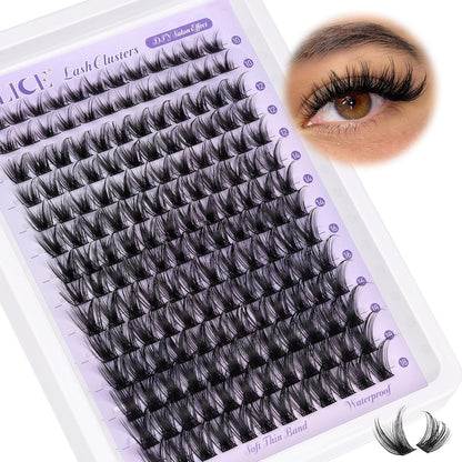 ALICE Wispy Eyelash Clusters 10-18mm 168 Stk