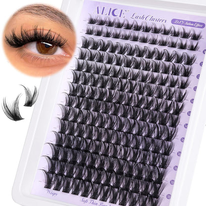 ALICE Wispy Eyelash Clusters 10-18mm 168 Stk