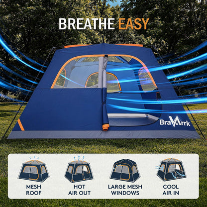 BravArrk Camping Telt 6 Personer BK01010108
