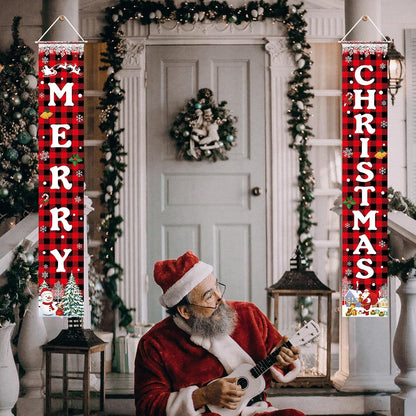 Merry Christmas Banner Juledekoration 182,9x30,5 cm