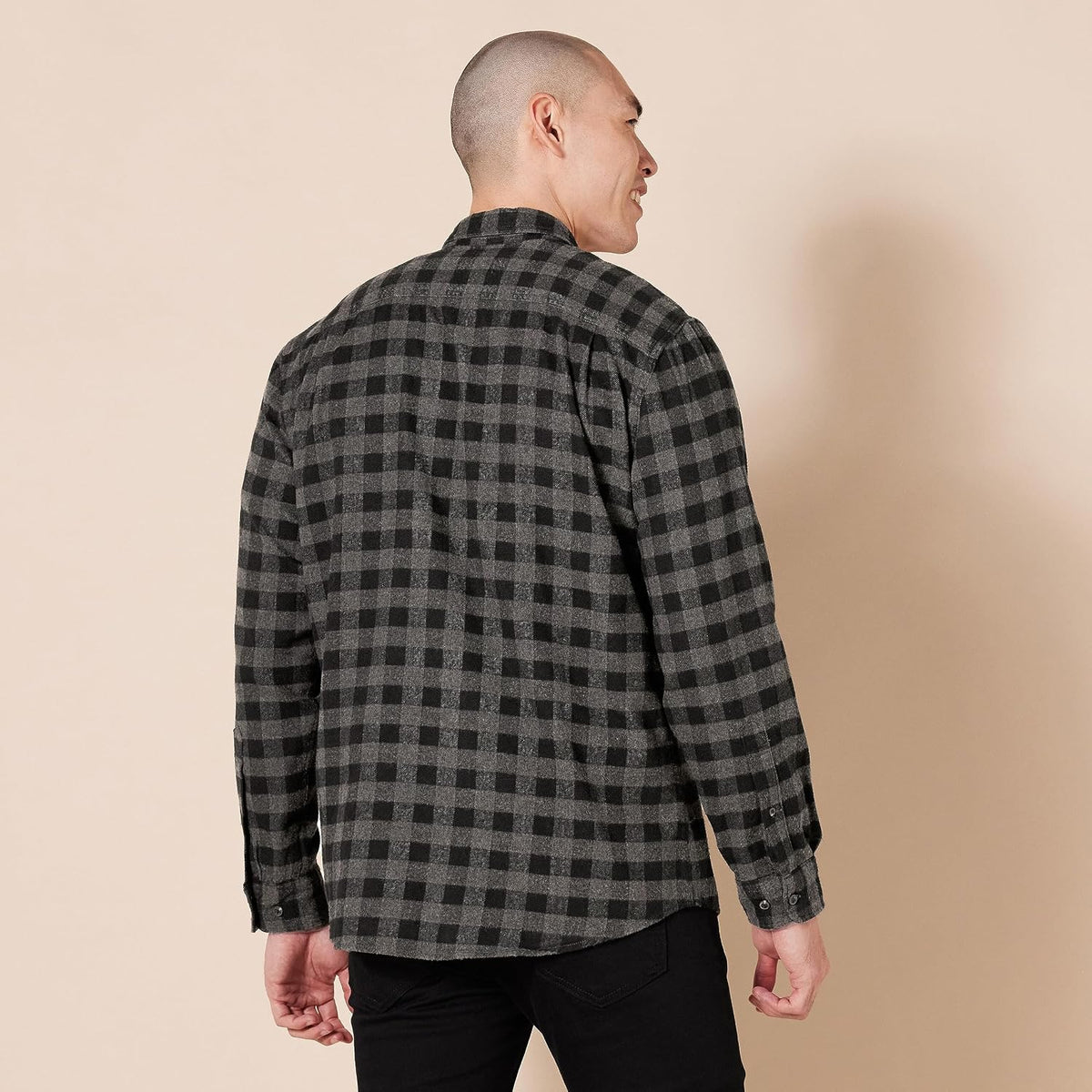 Amazon Essentials Herre Skjorte Flannel Regular F17AE25000