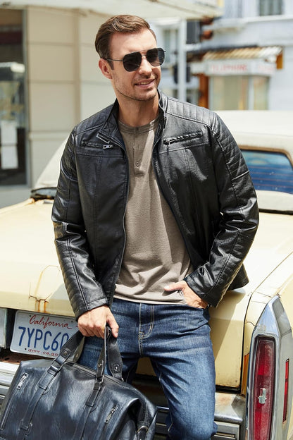 COOFANDY Herre T-shirt Henley Langærmet Ztj009590