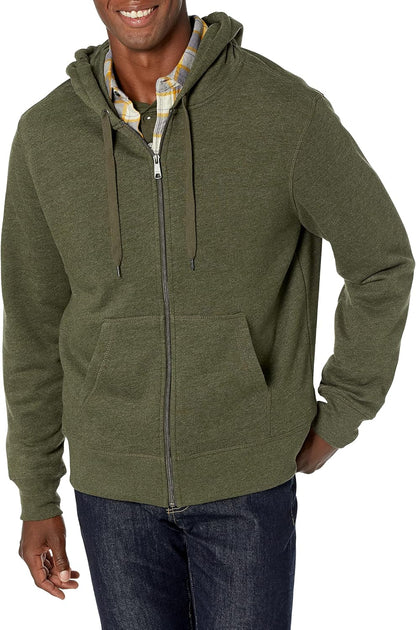 Amazon Essentials Herre Hættetrøje Fleece Lynlås F17AE50002