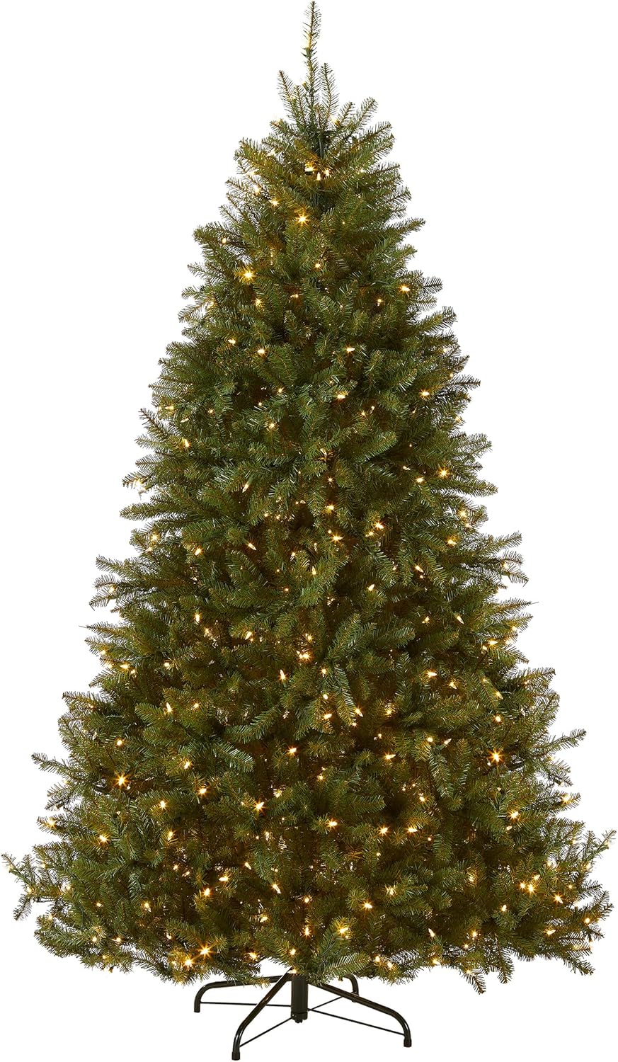 National Tree Company Dunhill Fir Kunstigt Juletræ Med Lys