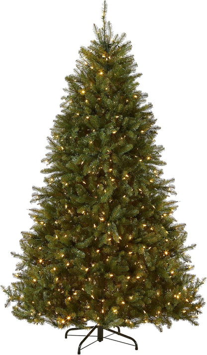 National Tree Company Dunhill Fir Kunstigt Juletræ Med Lys